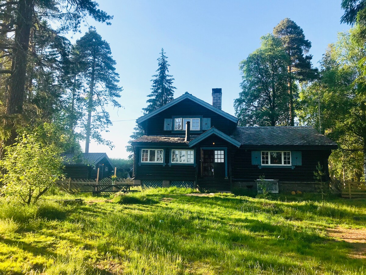 独一无二的夏日水畔别墅，距离奥斯陆45分钟