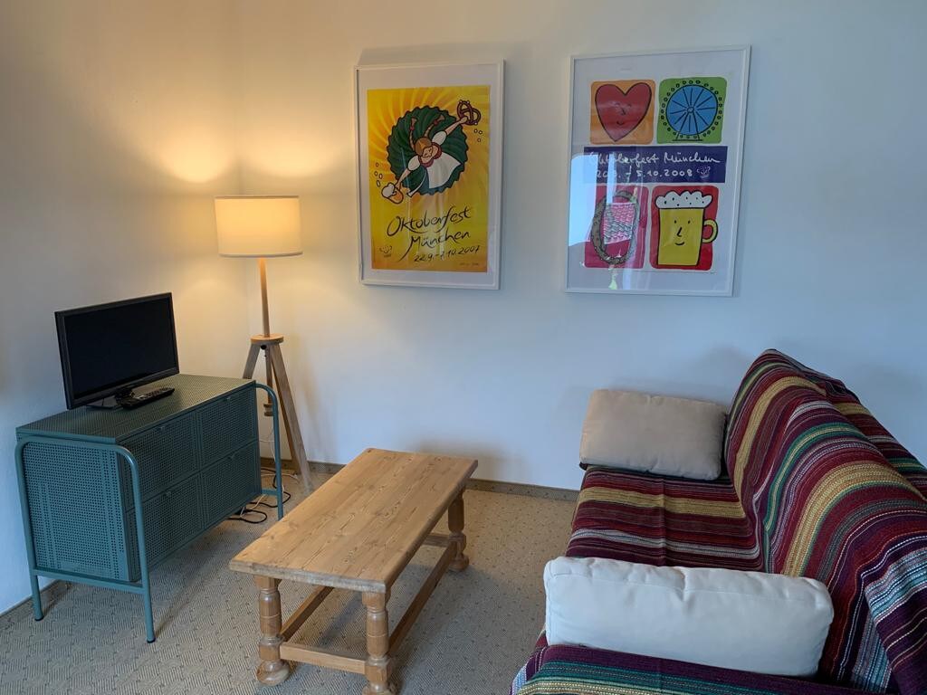 Krün的2室公寓（ 60平方米） ，带Karwendelblick in Krün