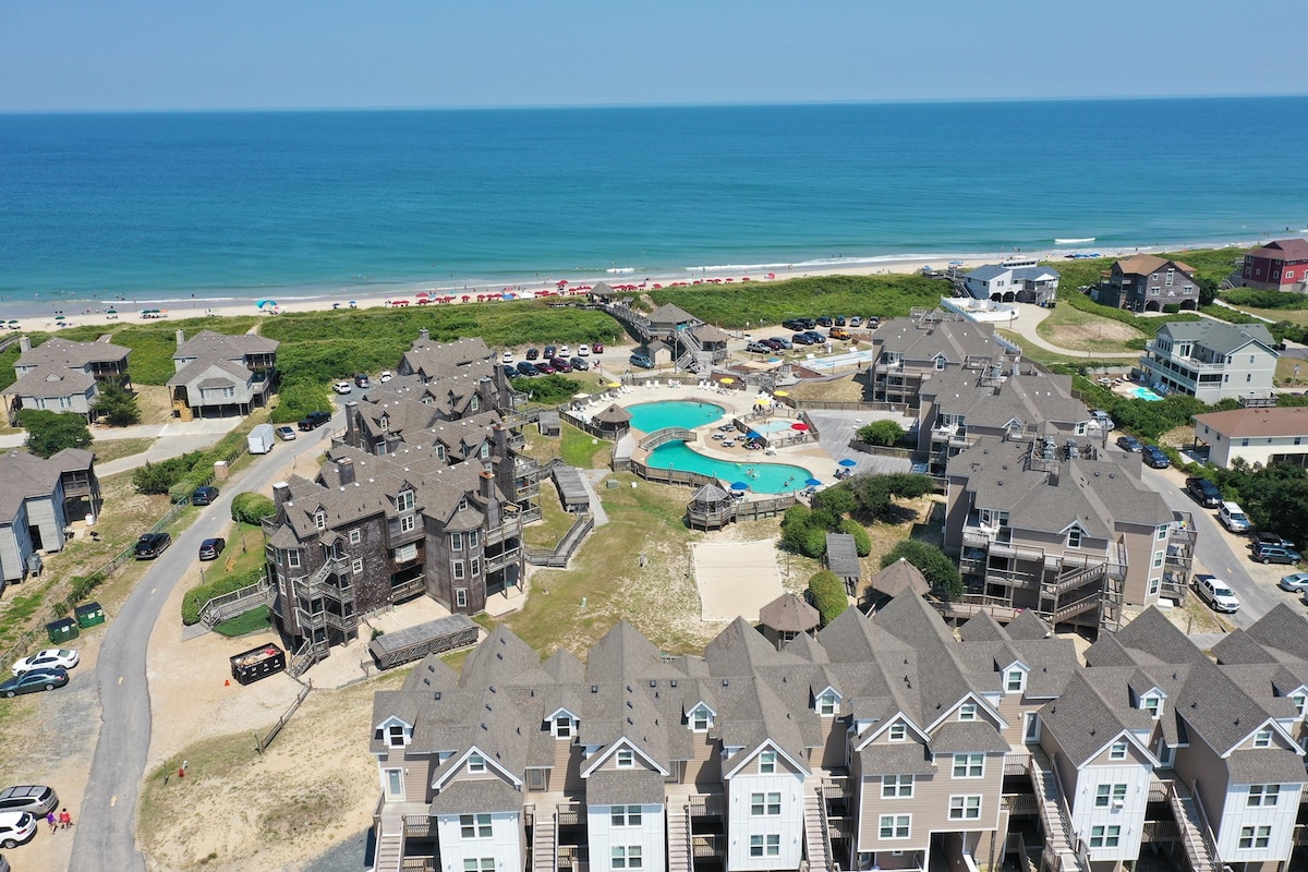 BIS-Duck Resort - 3BR/2BA - Pool and Ocean Views!