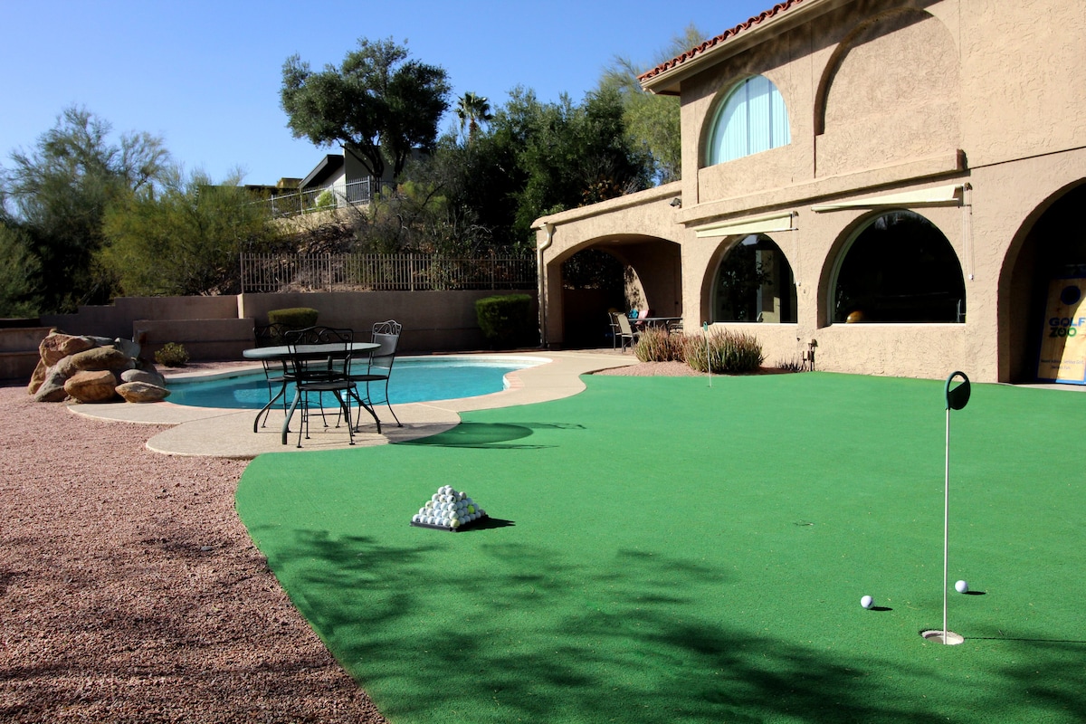 * 12 Beds * Heated Pool option* Golf Course Views!