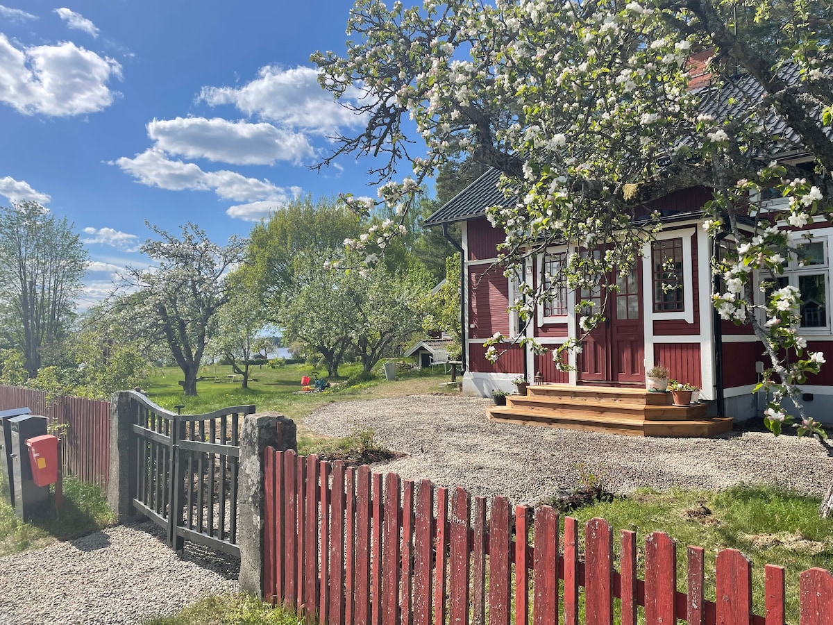 Storthus nära Dalälven,Färnebofjärdensnationalpark