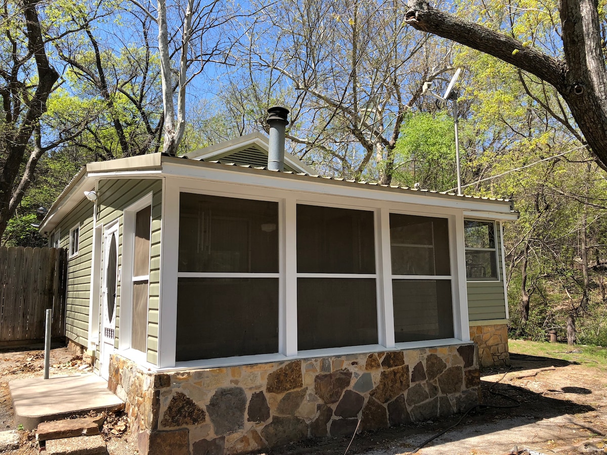 Powell Cabin Inside Turner Falls Park