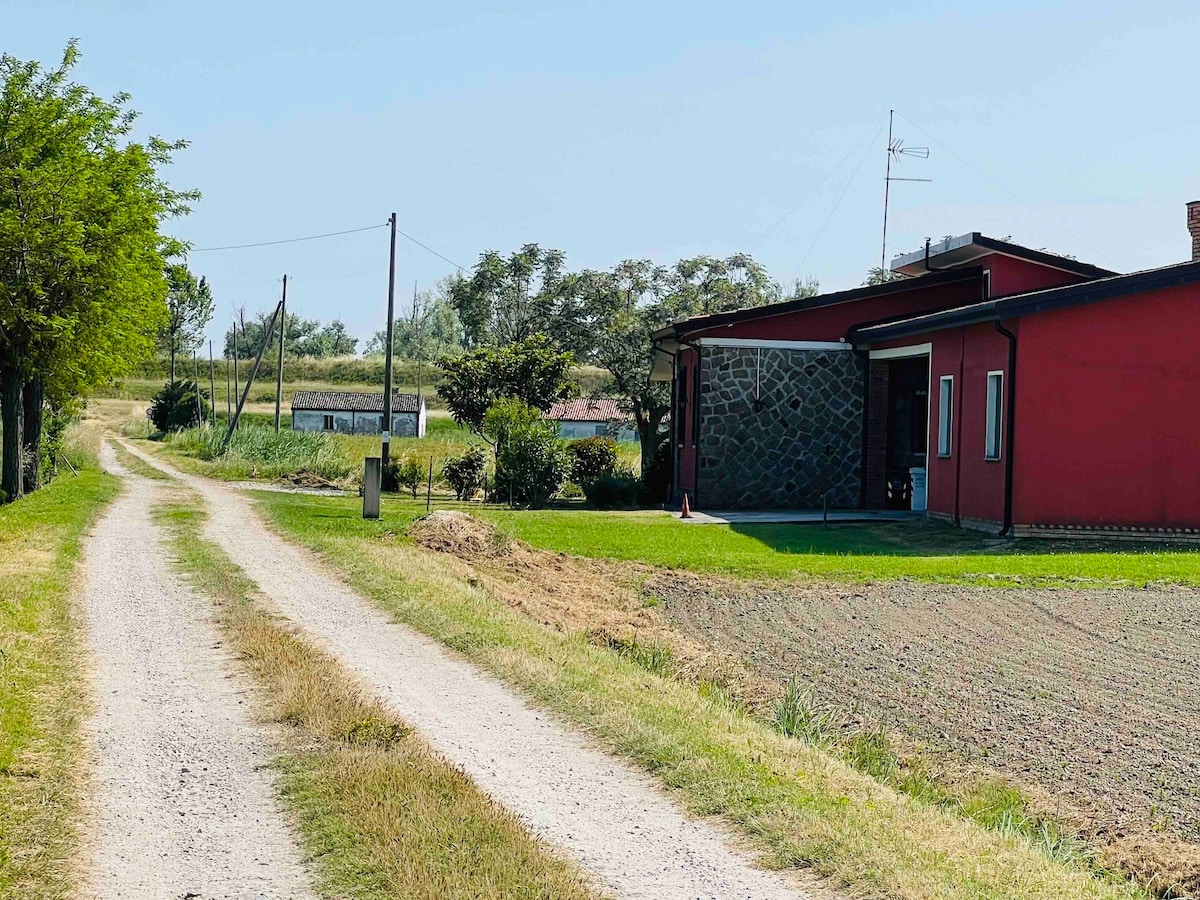 Casetta Rossa in Po Delta Park