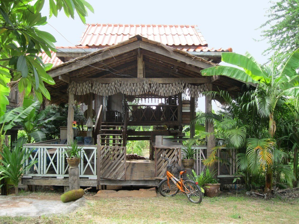 泰国传统村庄房屋