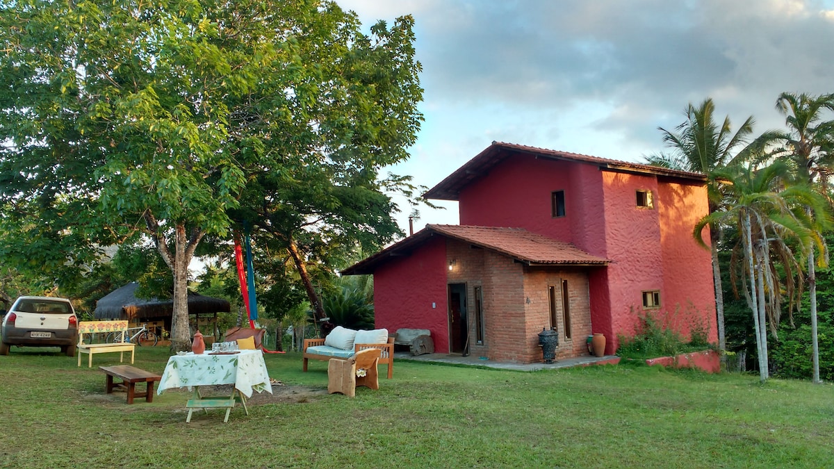 Refugio de silêncio e paz em Serra.