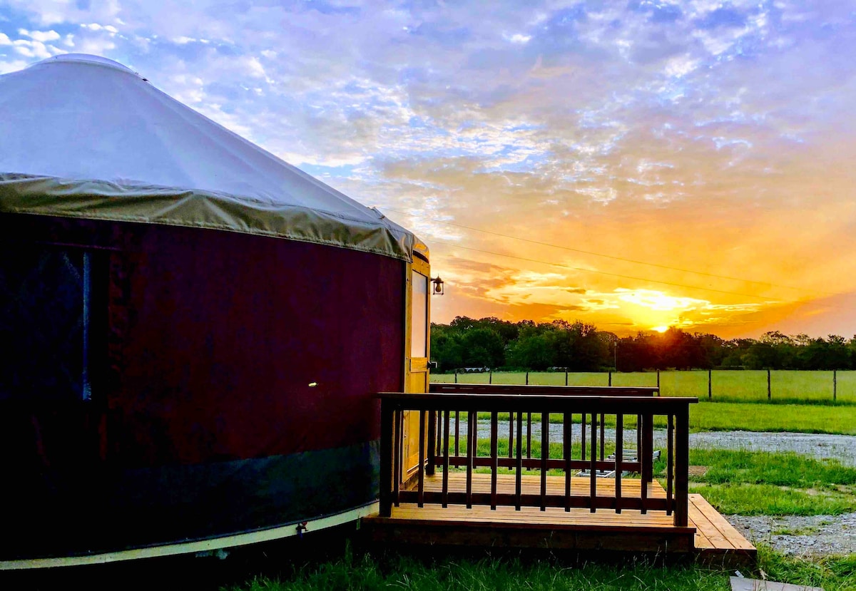 Wildflower Yurts ~ Honeysuckle