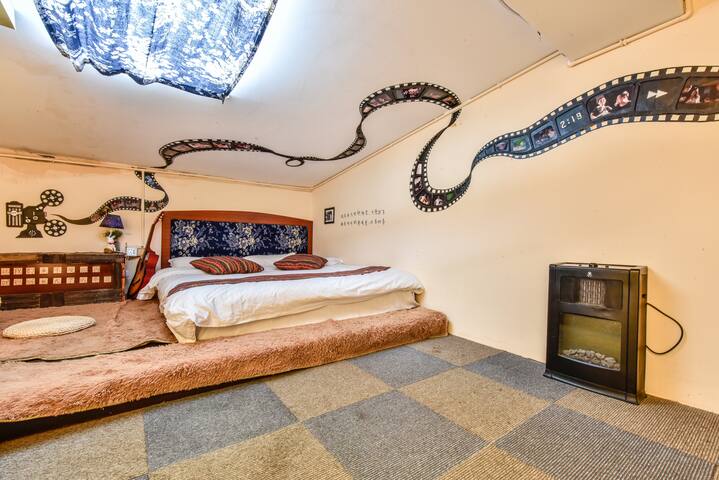 藏式豪华星空大床房),接机接站