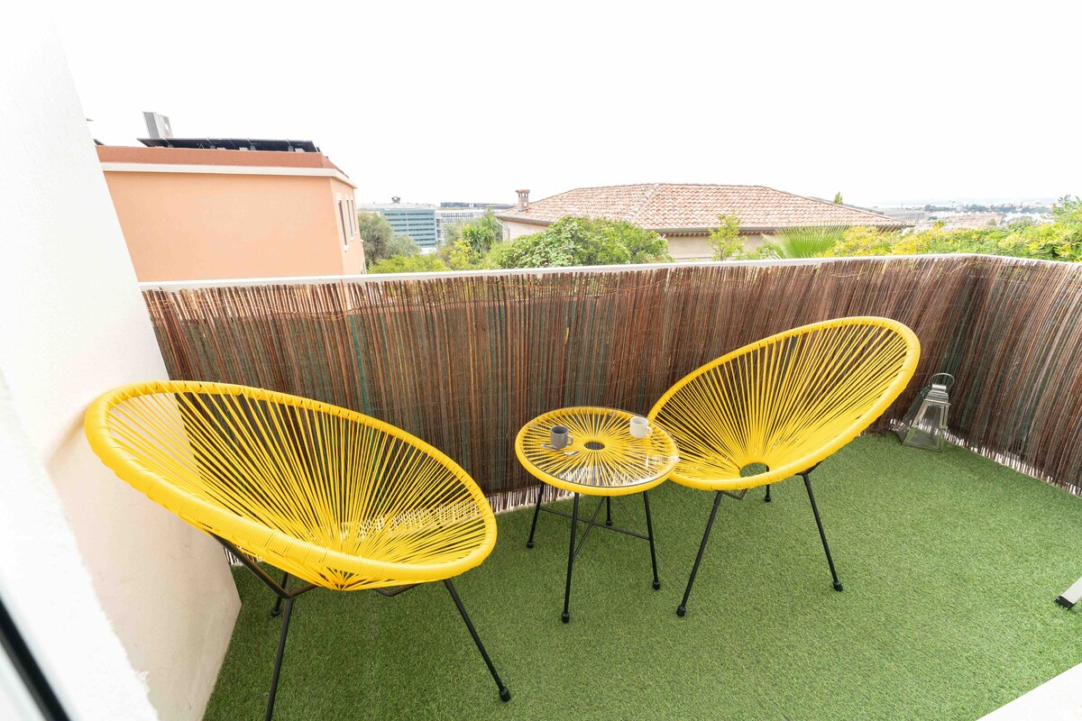 Magnifique appartement avec vue - Nice ouest