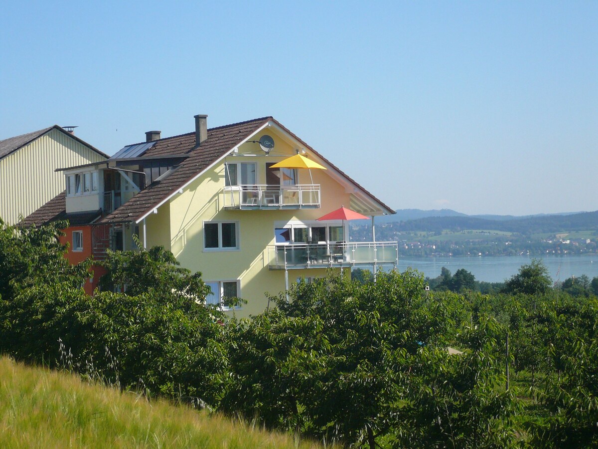 Ferienwohnungen Buchhaldenhof, (Konstanz), Ferienwohnung 3, 70qm, 2 Schlafzimmer, max. 4 Personen