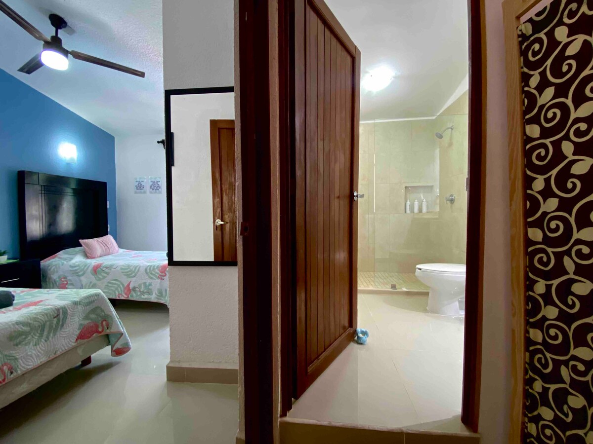 Habitación Tejoncito, camas individuales