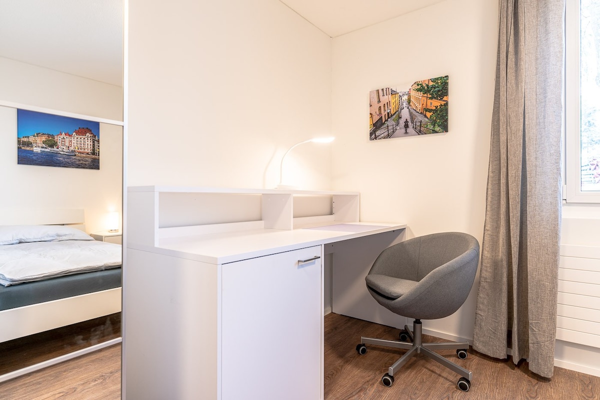 Malmö STUGA -配备独立卫生间的客房