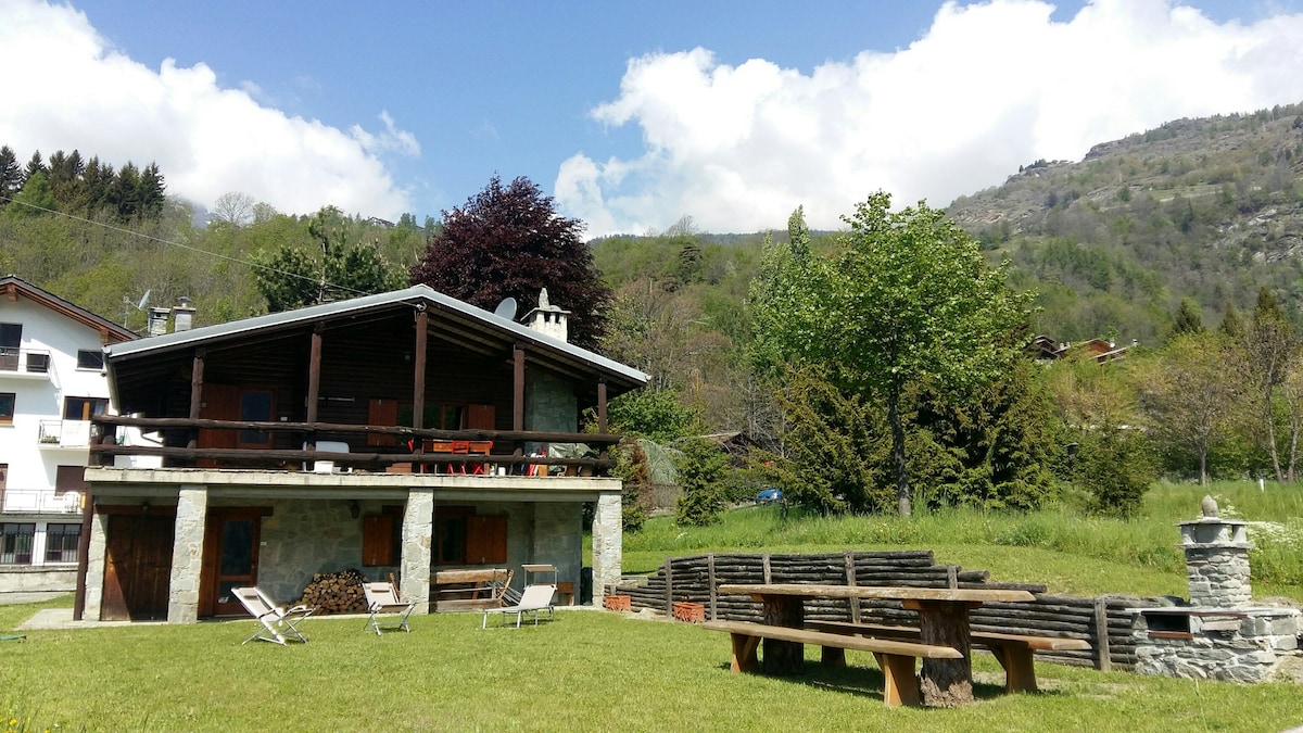 Haut du chalet vue imprenable sur CervinMatterhorn