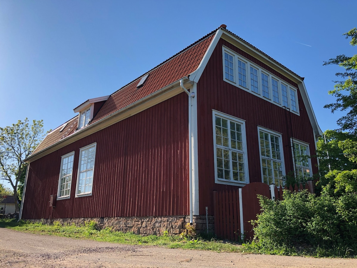 100 year old school close to Borgholm, Öland