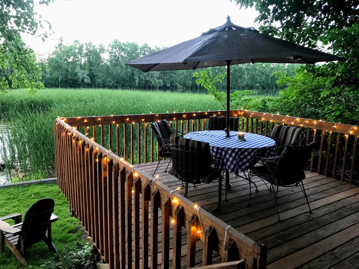 Blue Heron Cottage - On the Erie Canal