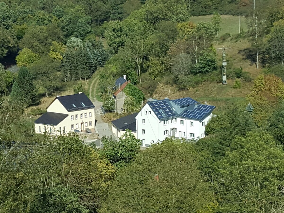 位于埃菲尔（ Eifel ）的非常大的度假屋，靠近卢森堡（ Luxemb ）。