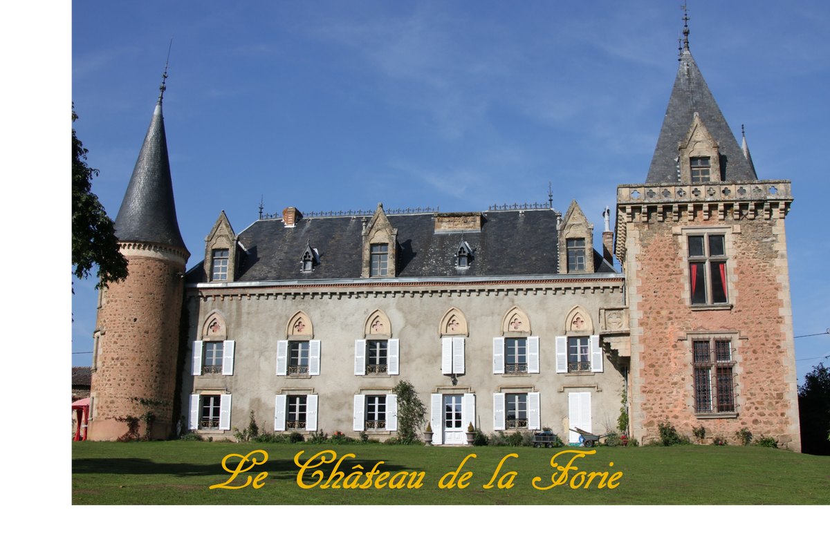 「La Forie」城堡， 3间卧室，靠近Issoire