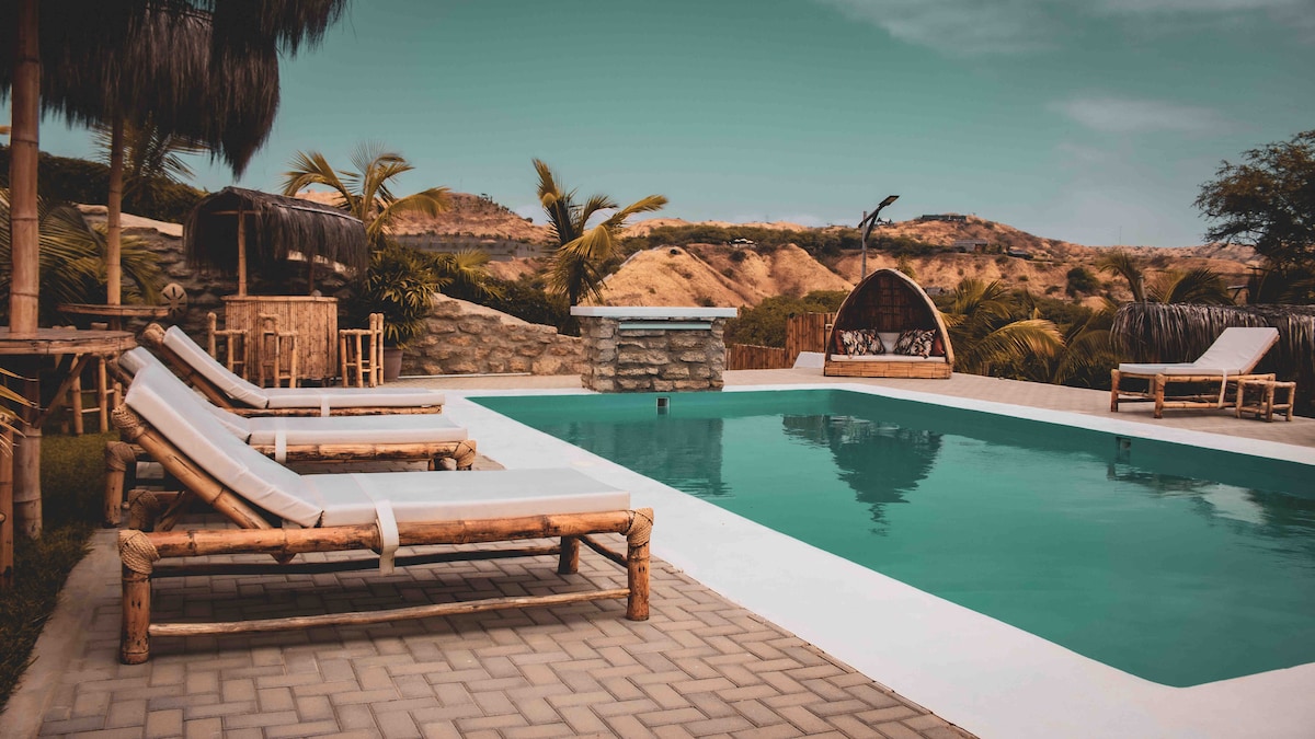 Kūpuna Villas - Bungalow Kai -Máncora Perú