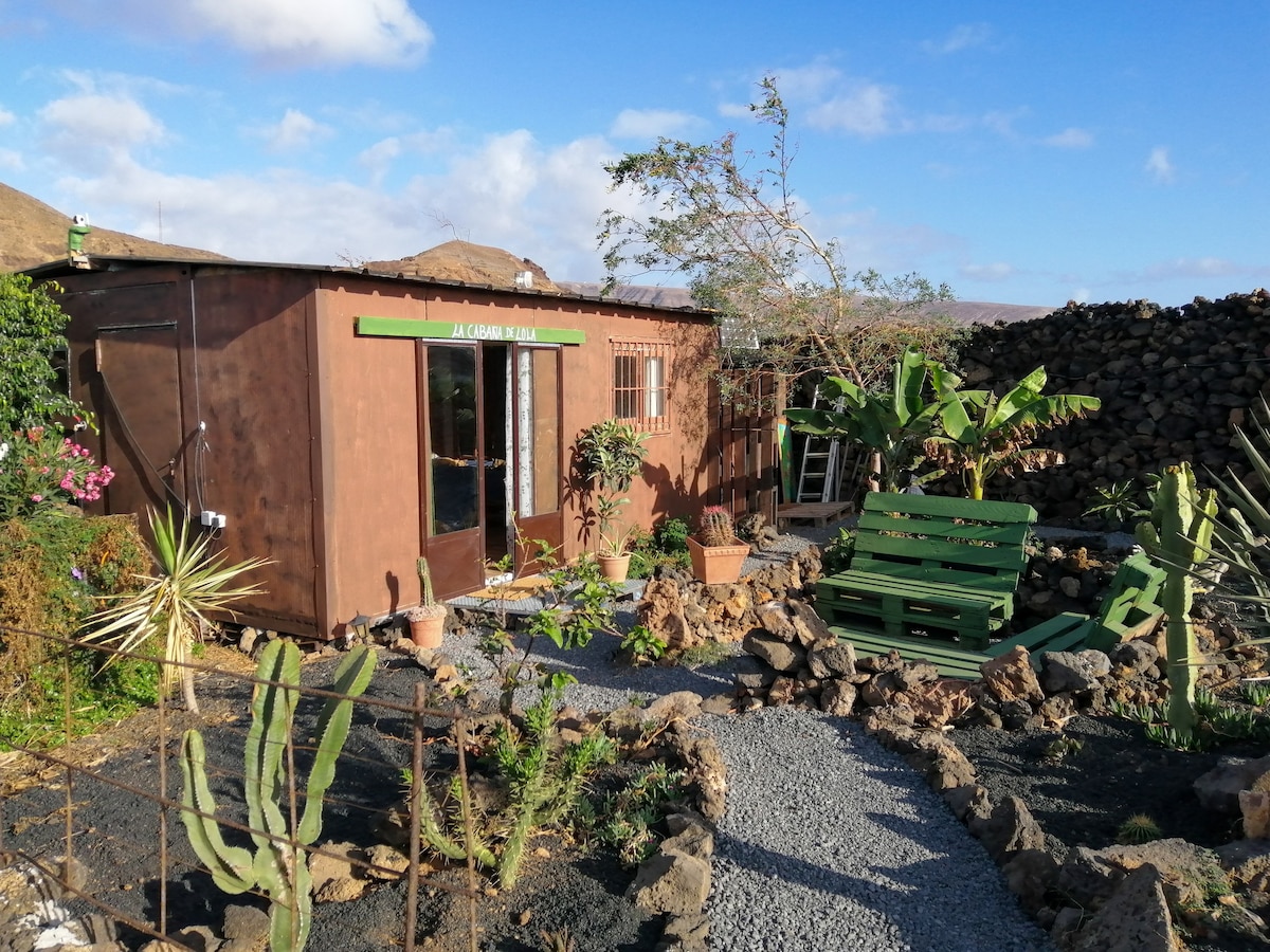 La Cabaña de Lola in the North of Lanzarote