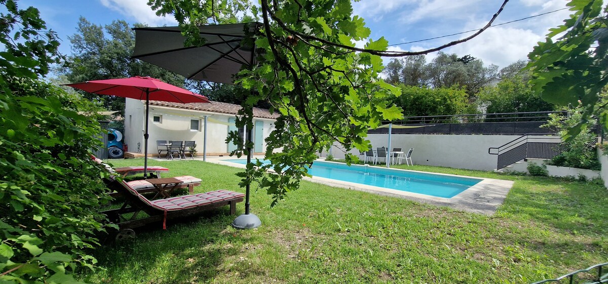 Bienvenue à "L'écrin" avec piscine privée