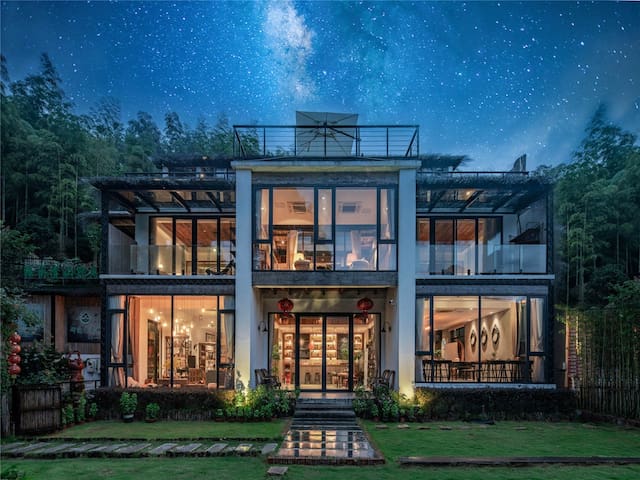 1间观景房2-4人/温泉度假/莫干山景区旁