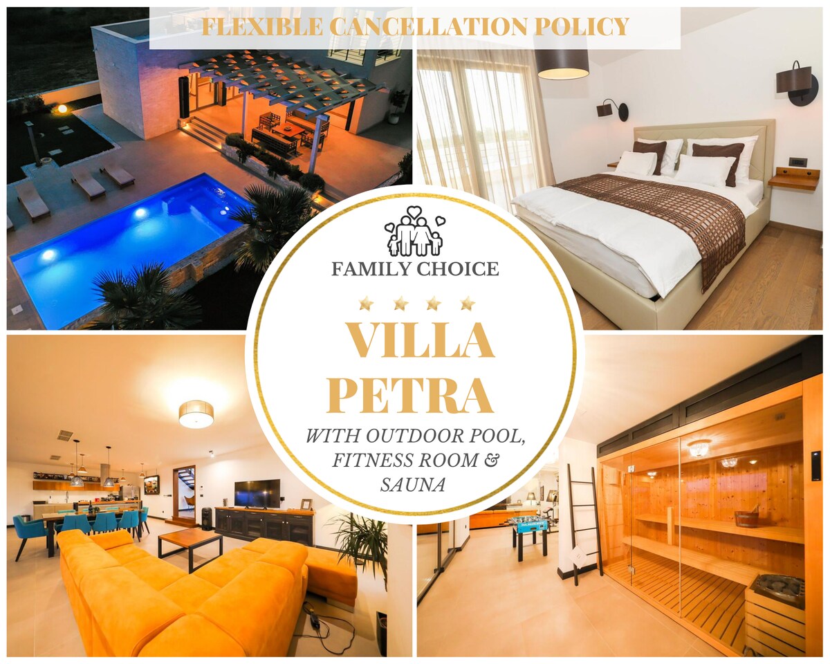 Luxury Villa Petra - Villa w Pool & Tennis Court