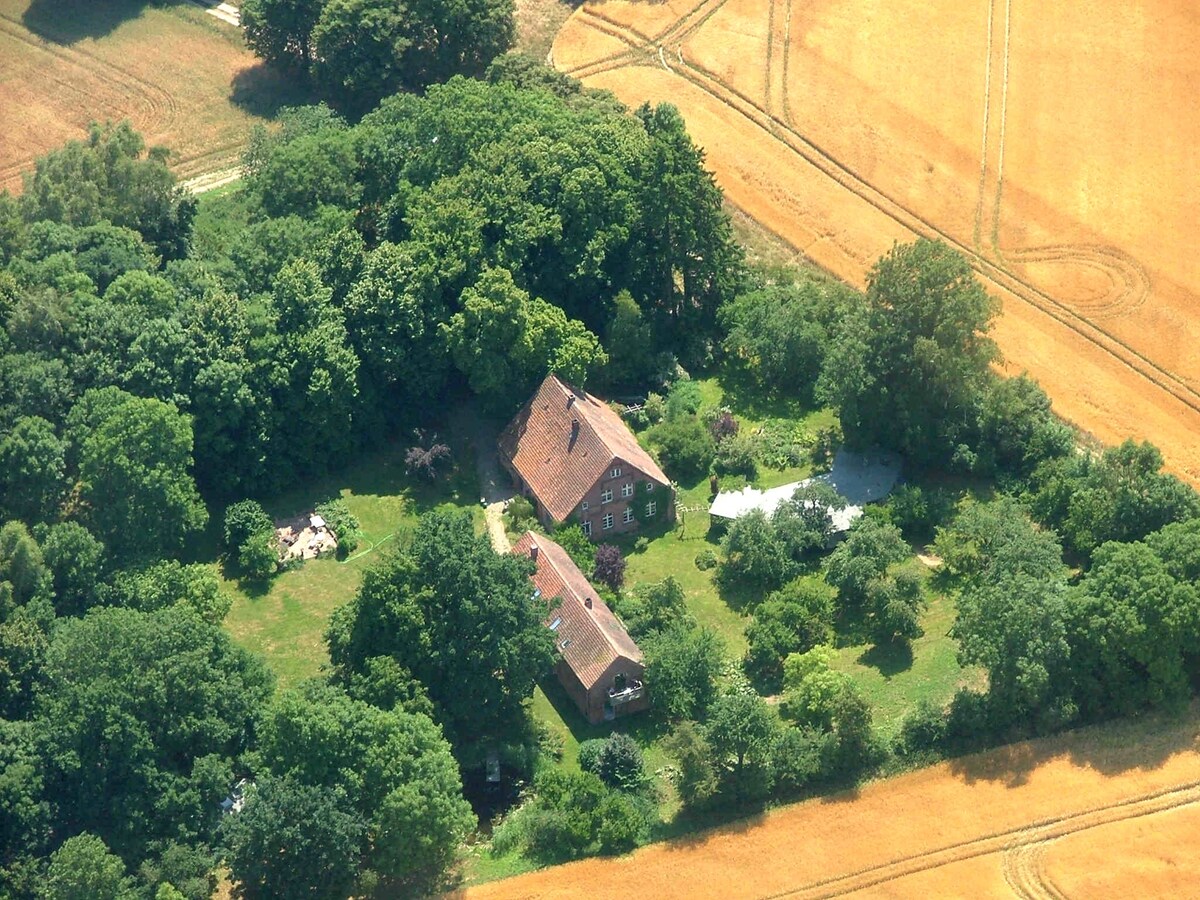 Wohnung mit Whirlpool mitten in der Natur