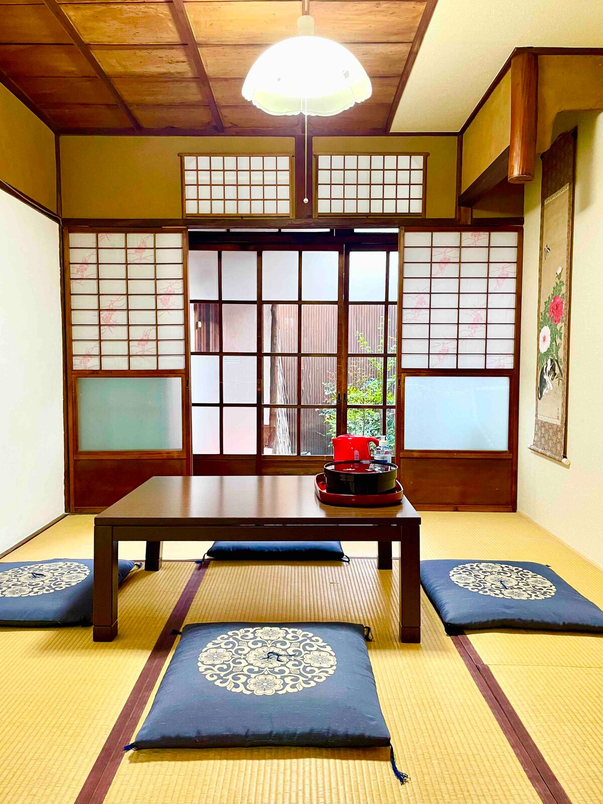 老式传统房屋/无线网络/二条/Saiin/京町屋复古体验， 100年历史