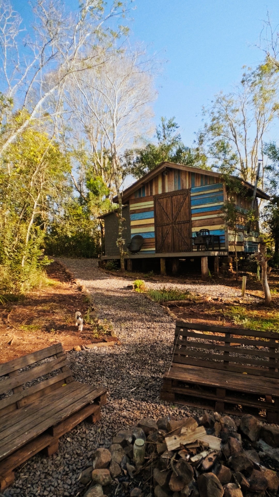 休息小木屋，靠近Cascavel PR。