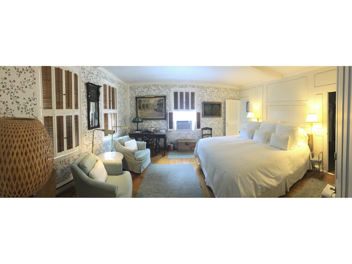 精品2间客房：白色单间公寓- 2米宽双人床+卧室