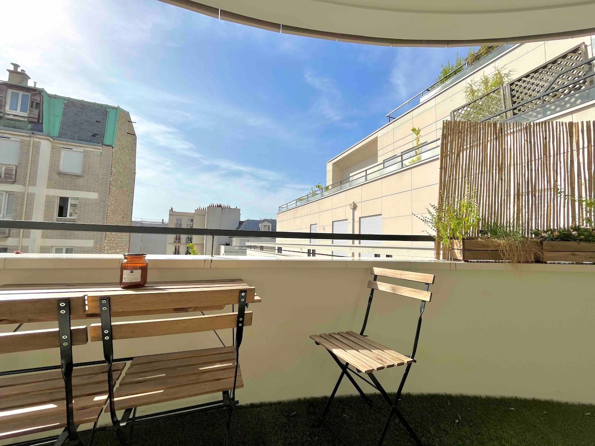 Superbe appartement avec terrasse à Levallois