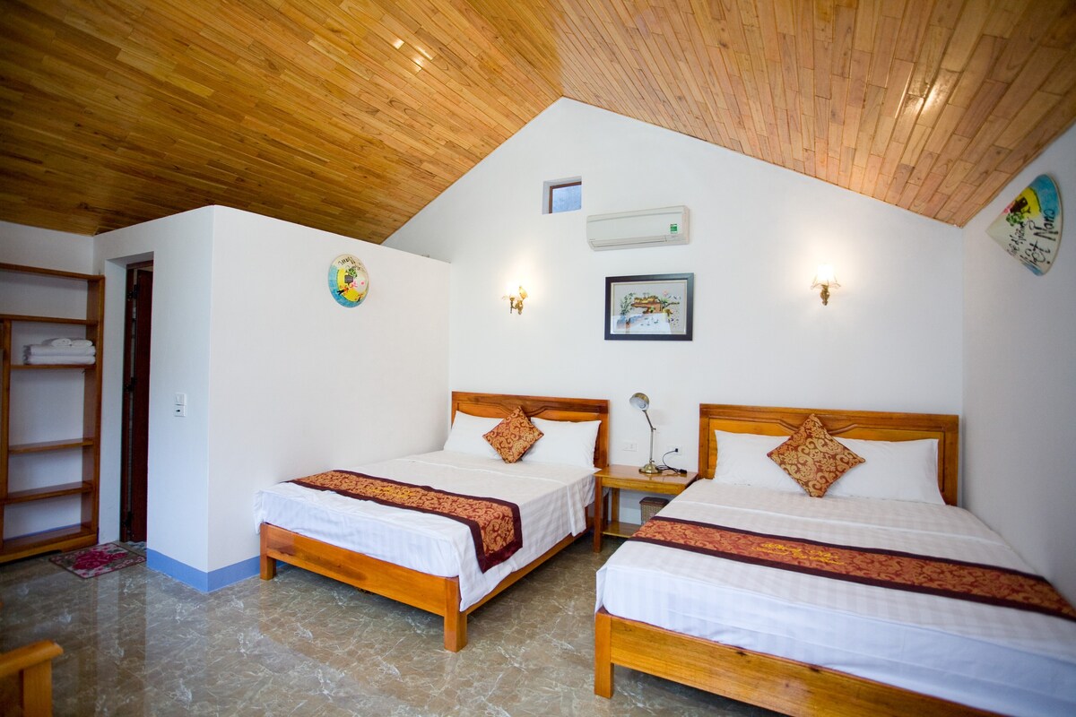 Phong Nha适合家庭入住-景观优美的双床房