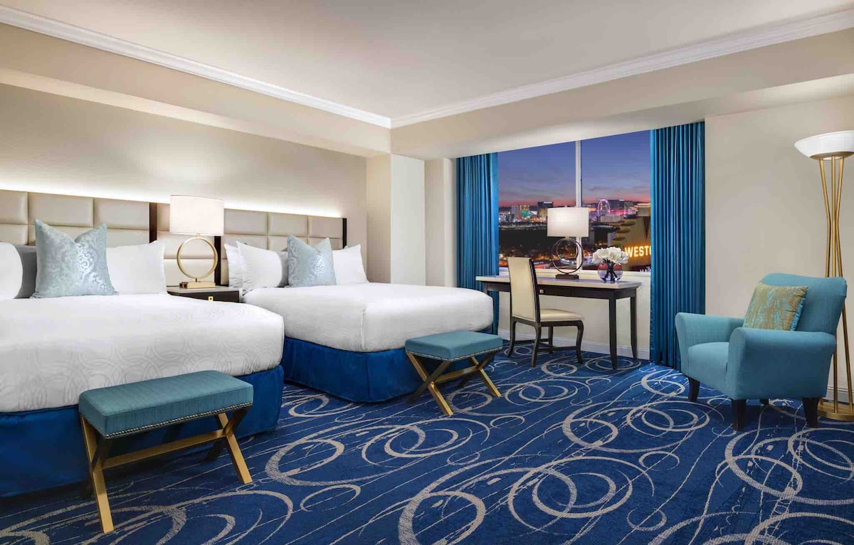 Hotel Room at Westgate Las Vegas resort & Casino 🚝