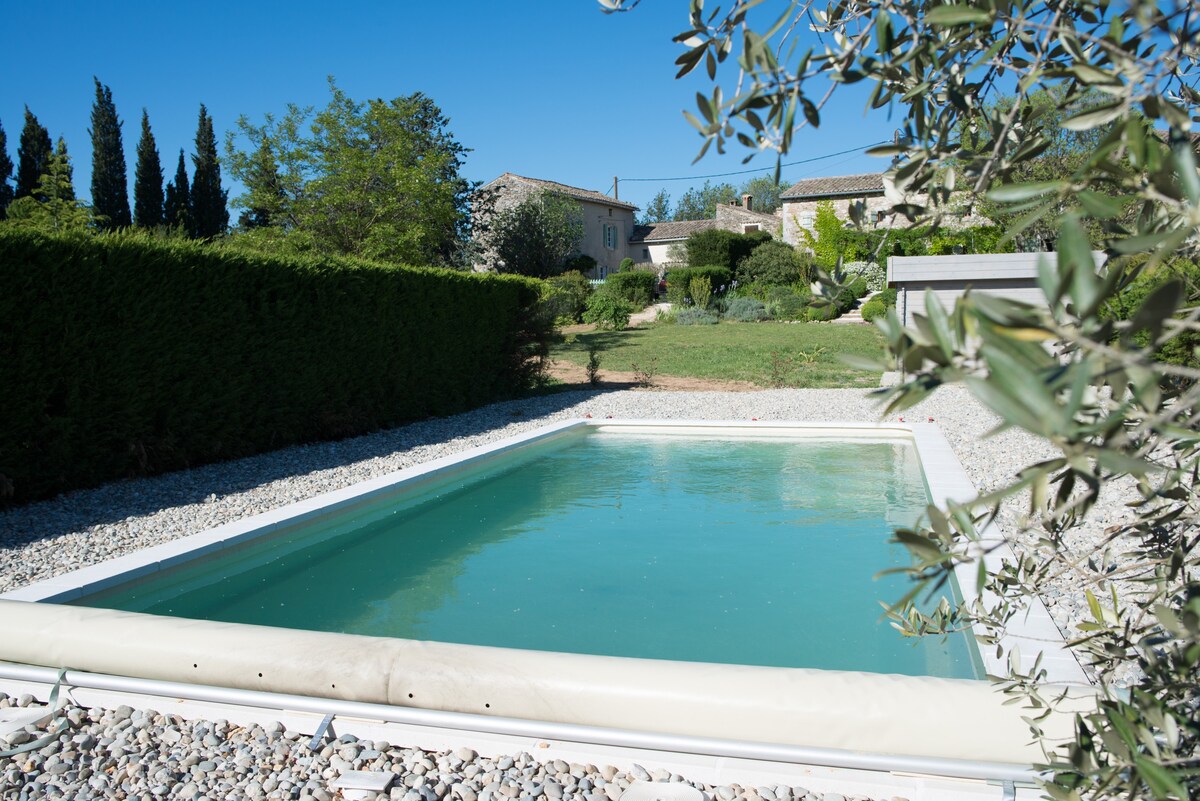 漂亮的乡村别墅。Occitanie/Gard Provençal
