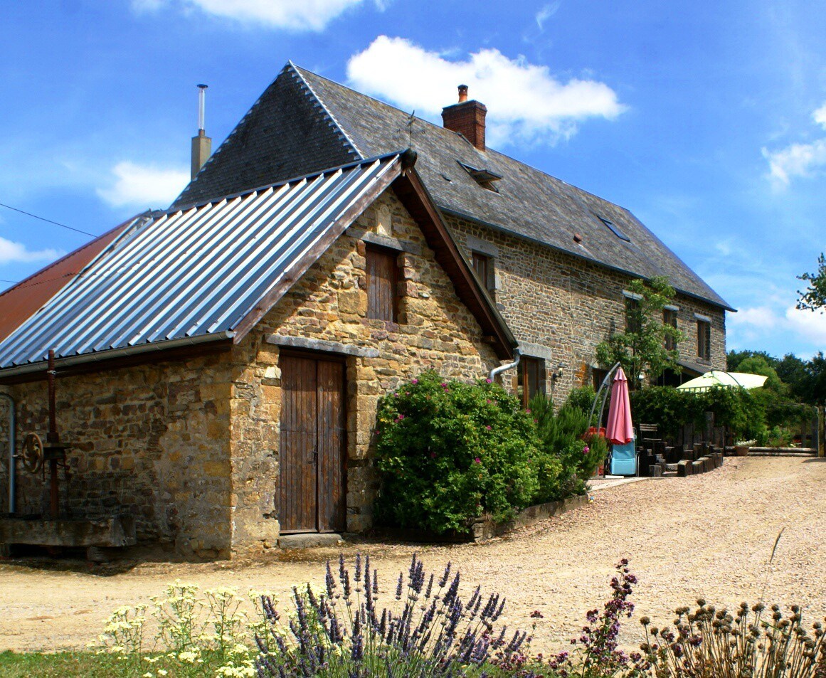 Converted hay barn on the edge of Swiss Normandy