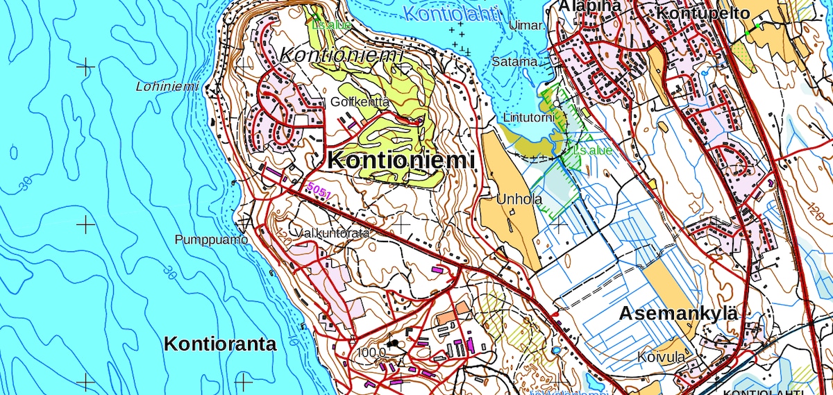 Kontioniemi ，未受污染的独特自然环境