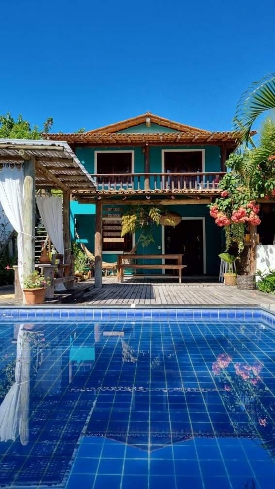 Ế Canto Caraíva com Pool - Casa da Aldeia