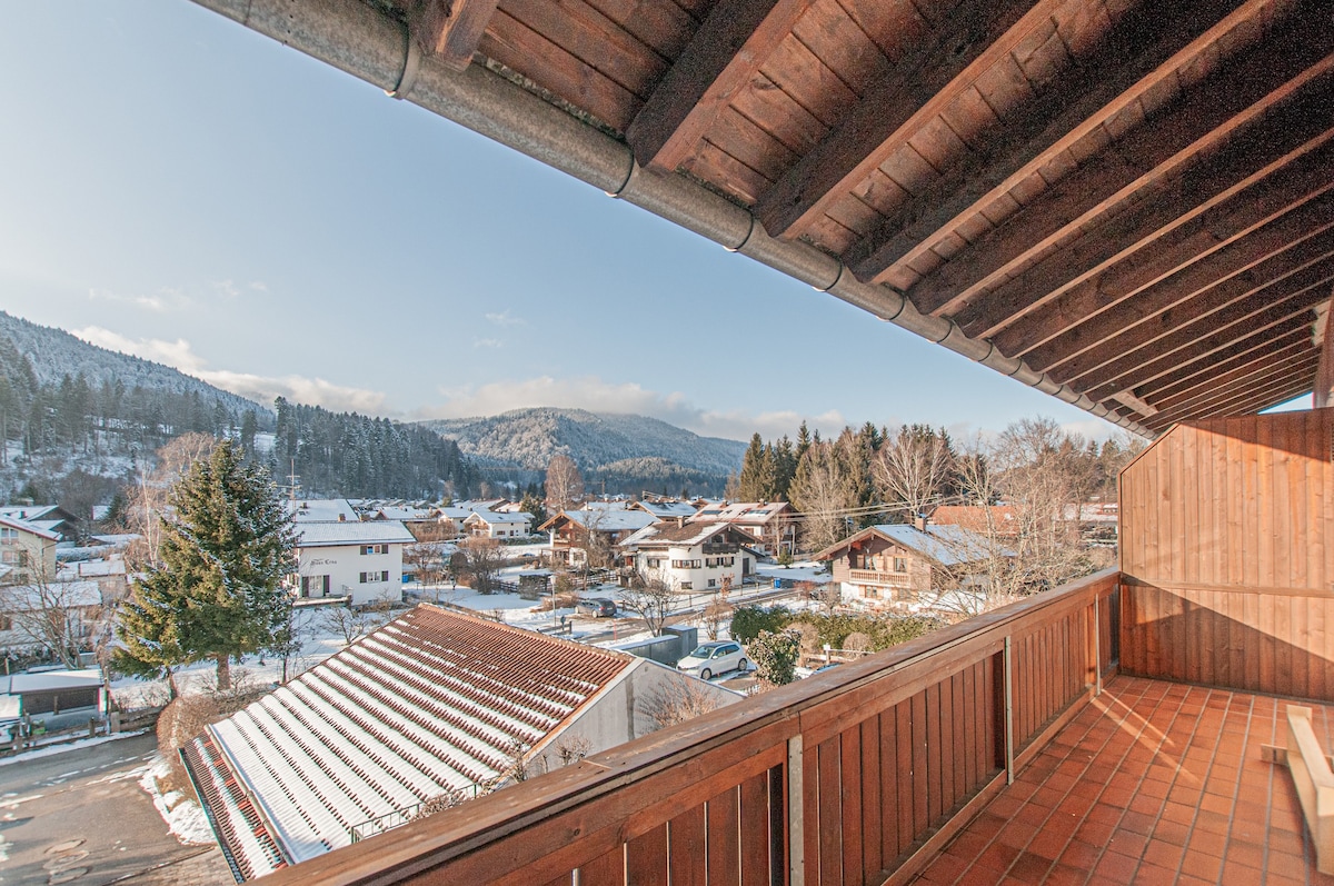 Sonnige Alpine Suite zentral & ruhig am Tegernsee