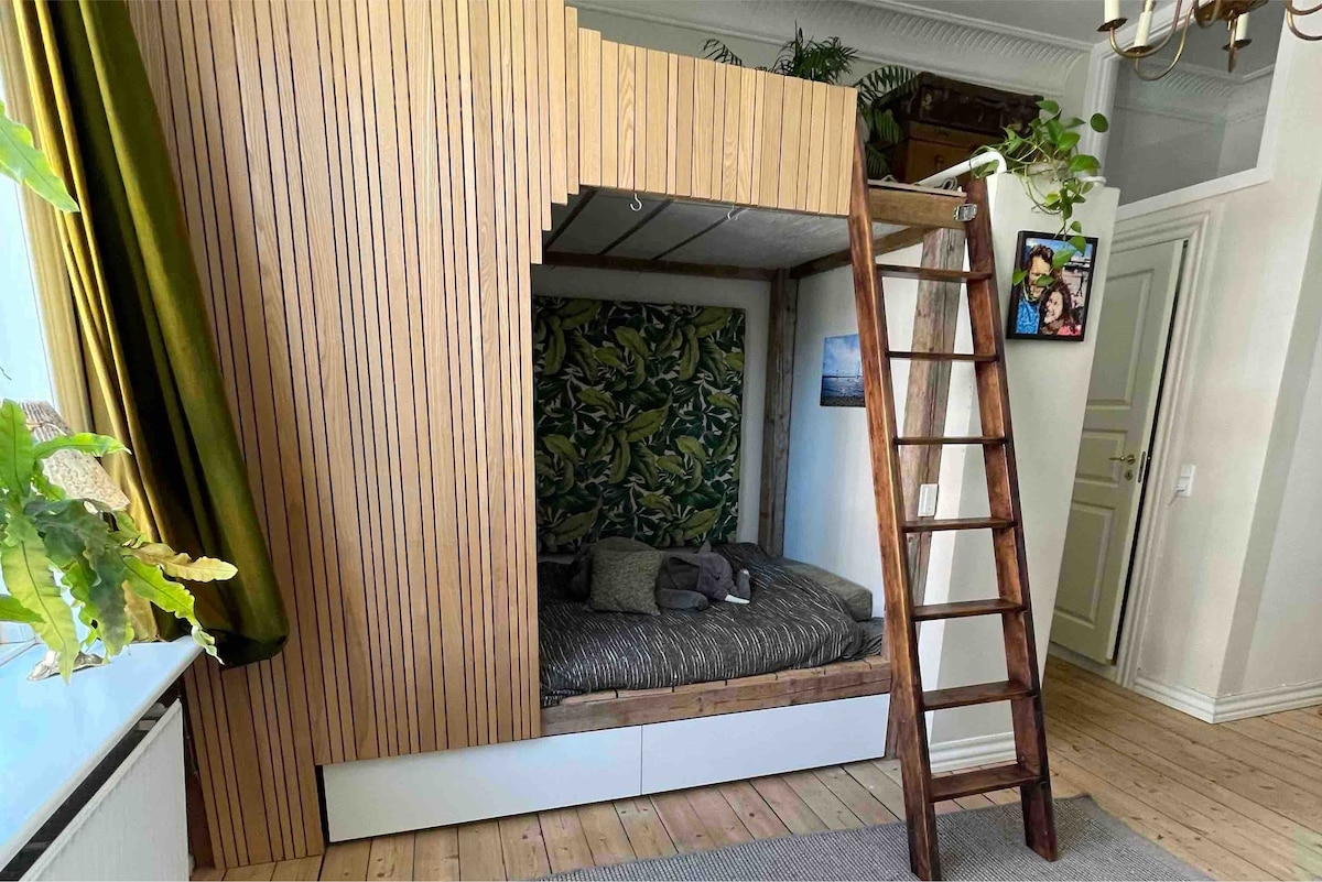 Cozy 1-bedroom appartment - natural decor