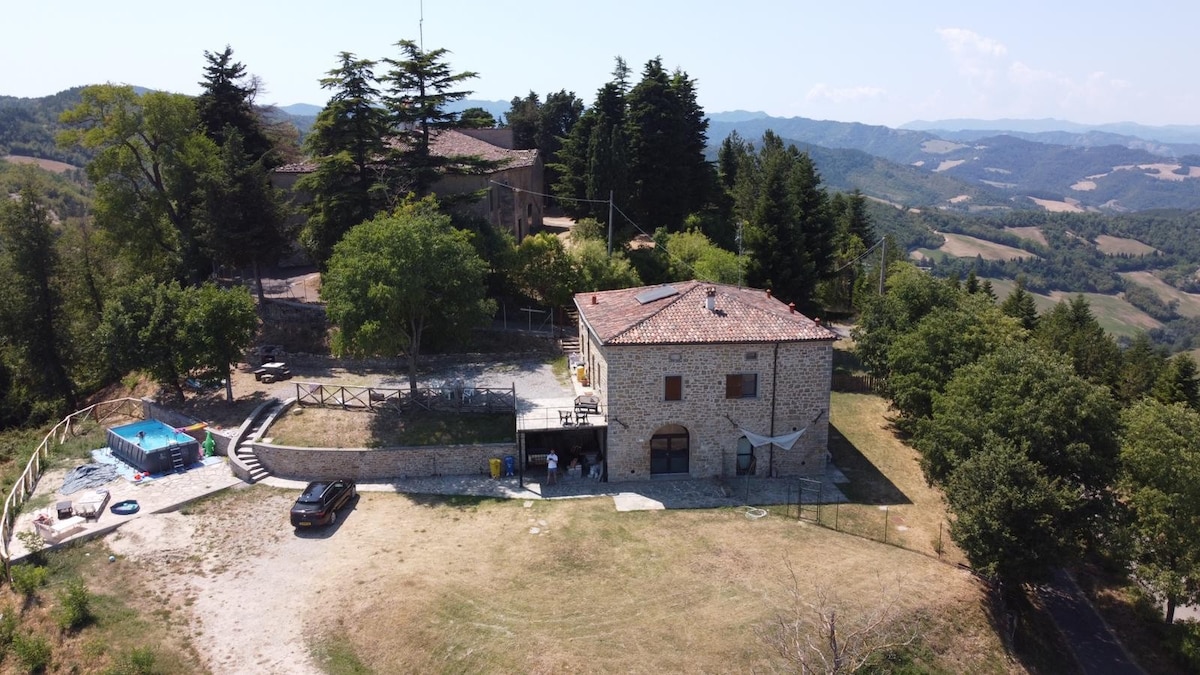 Casale di Santa Maria, Camino di San Francesco.