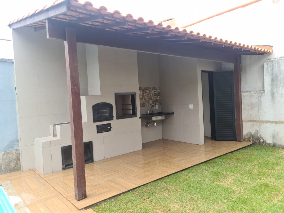 Casa completa com piscina em Cordeirinho/Maricá