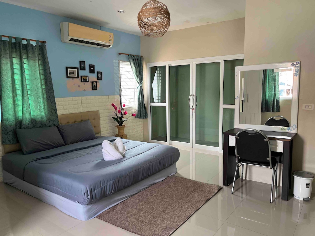 2间客房，可供4人入住@ Krabi town Sirin house。