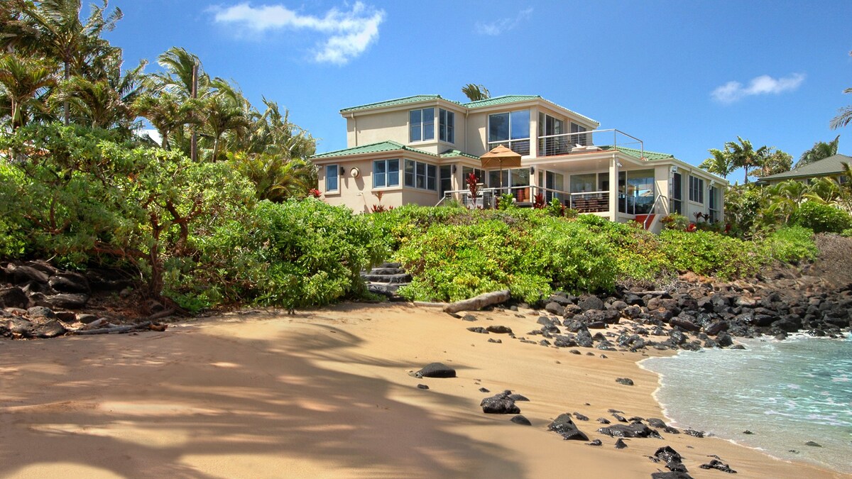 可爱公园（ Parrish Kauai ）的沙滩房屋（ Sandy Beach House ）