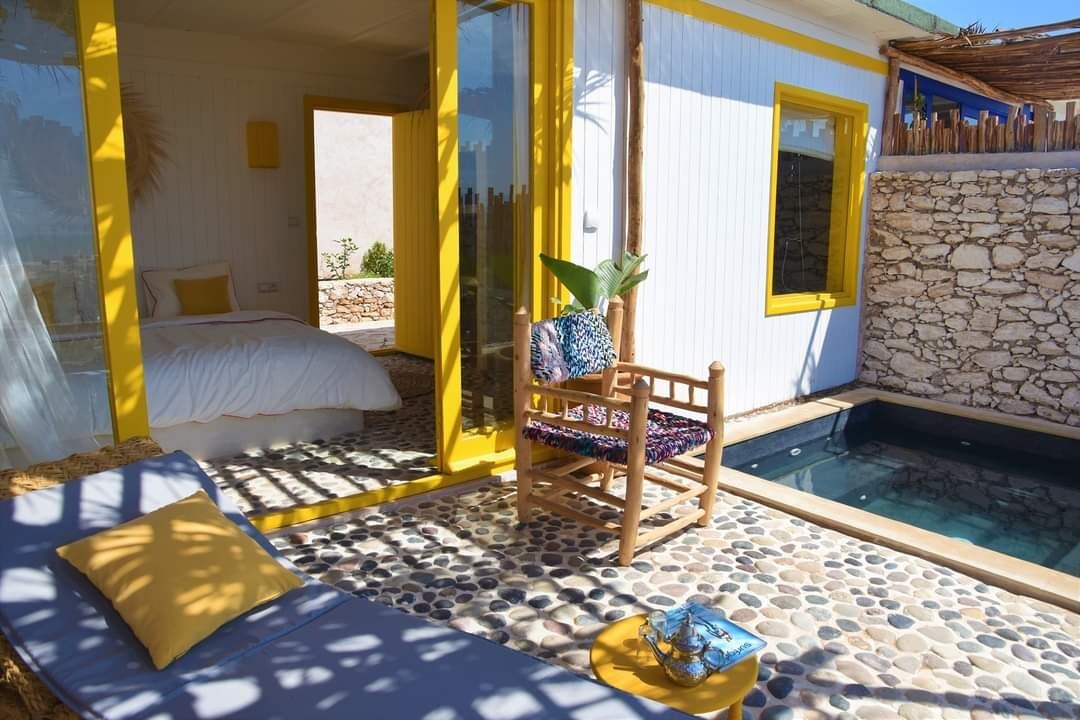 CapSimBay黄色海滩乡村小屋/私人泳池