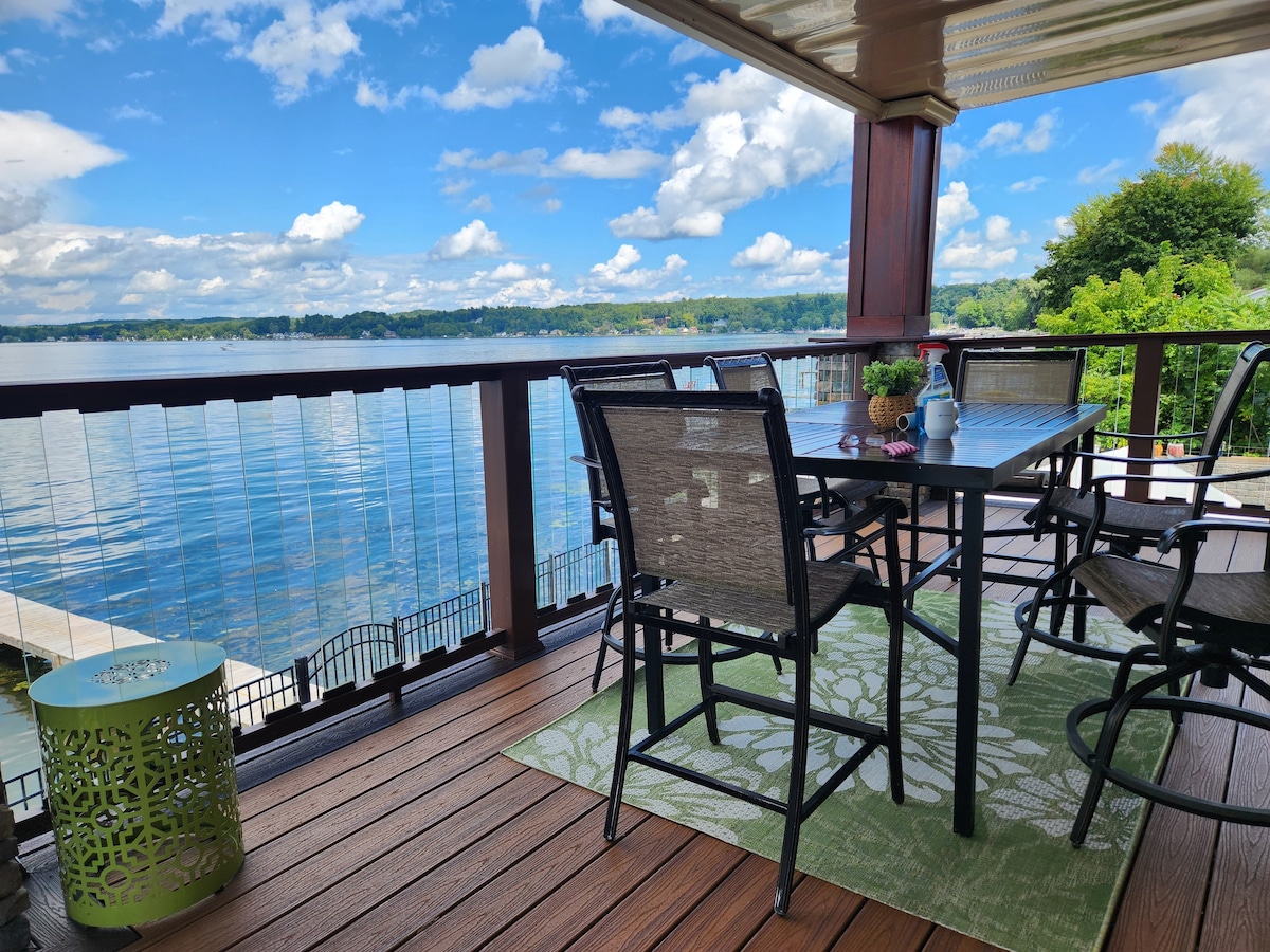 Saratoga Lake Water Front Home - Best Lake View