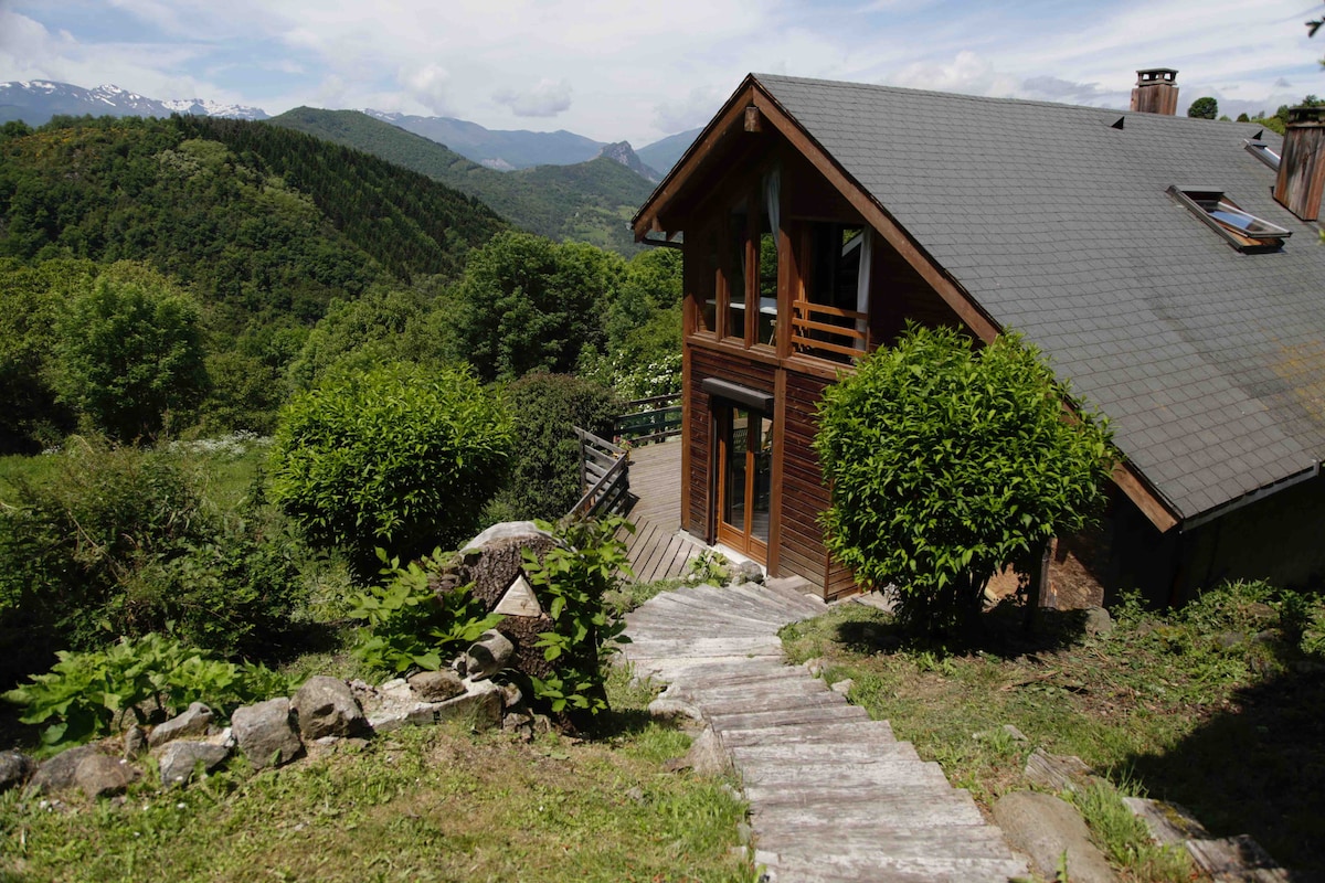 Grand gîte de Montagne avec vue panoramique