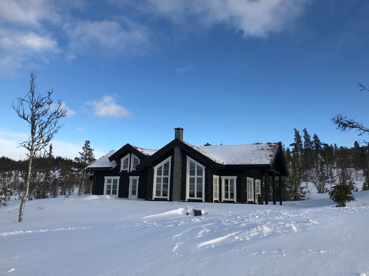 带桑拿的全新适合家庭入住的小木屋