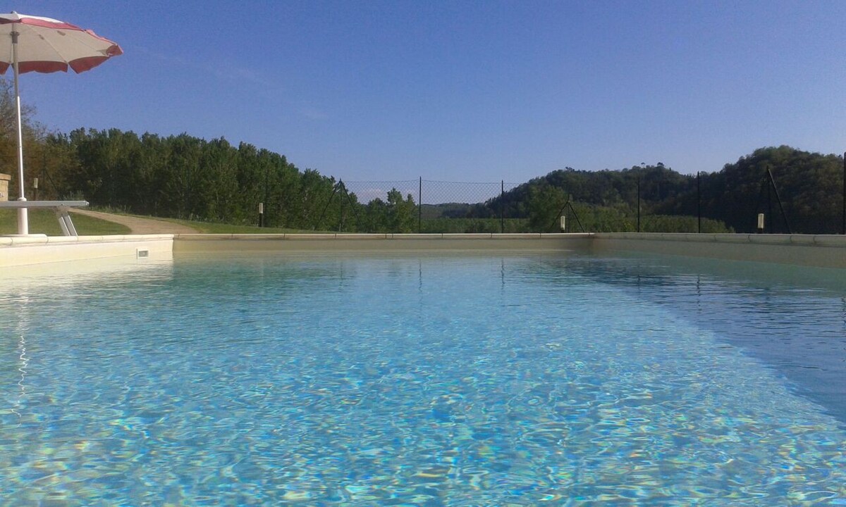 CASA BIANCA、私人泳池和围栏花园