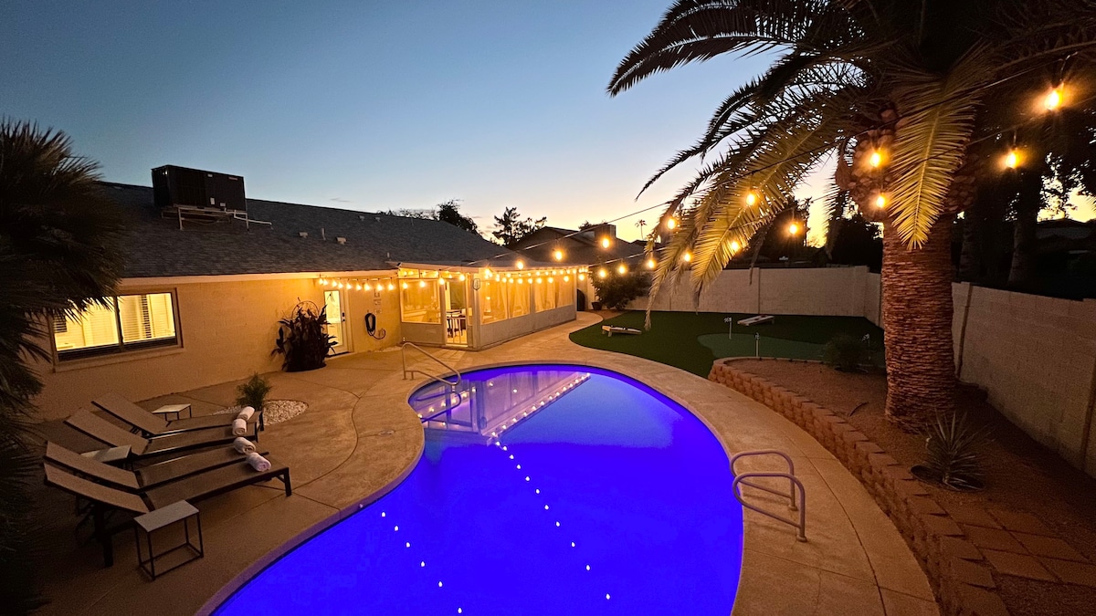 Heated Pool | Quiet | King Bed | Game Room | Golf