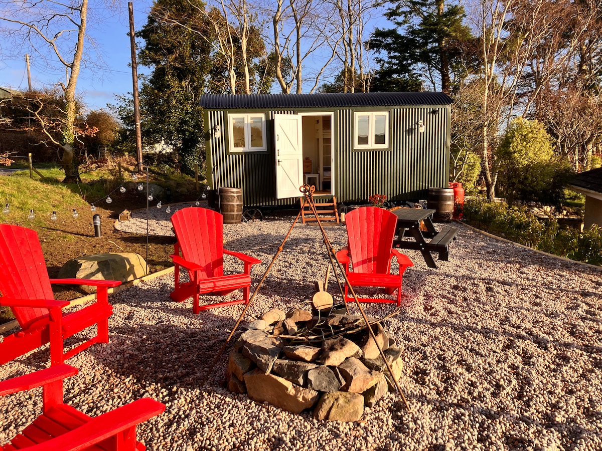 Ballydorn Shepherd Hut & Bell Tent