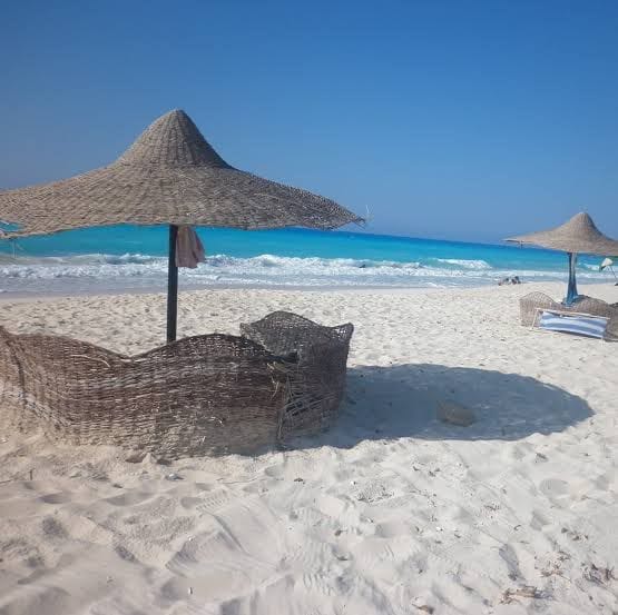 Delightful tent to sleep in and to enjoy the beach